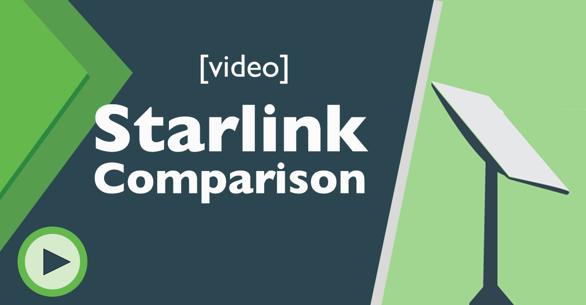 Starlink satellite compared to SD-WAN