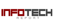 Infotech Report red and gray logo