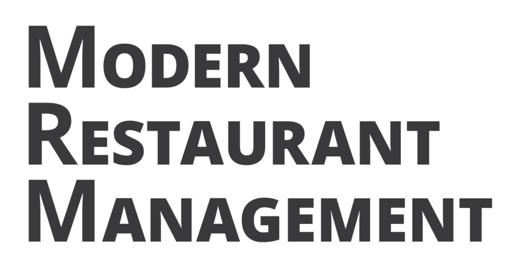 Modern Restaurant Management logo in black