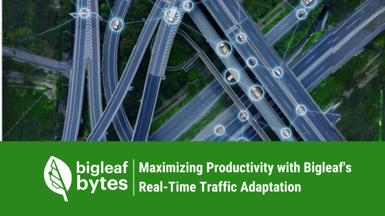Maximizing Productivity with Bigleaf's Real-Time Traffic Adaptation