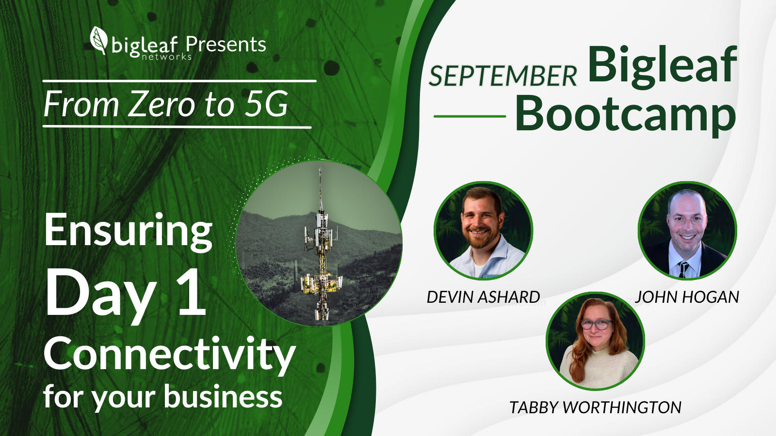 2024 09 5G Bootcamp Linkedin Event Cover