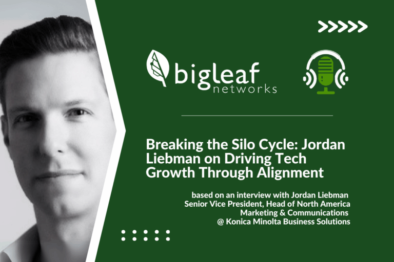 Jordan Liebman, marketing executive, operational alignment in tech companies, Episode 15