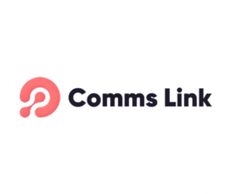 Comms Link Logo White